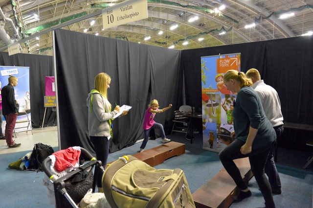 Varalan Urheiluopiston rasti security Track-kilpailussa