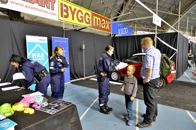 Poliisn tehtävä Security Track-kilpailussa